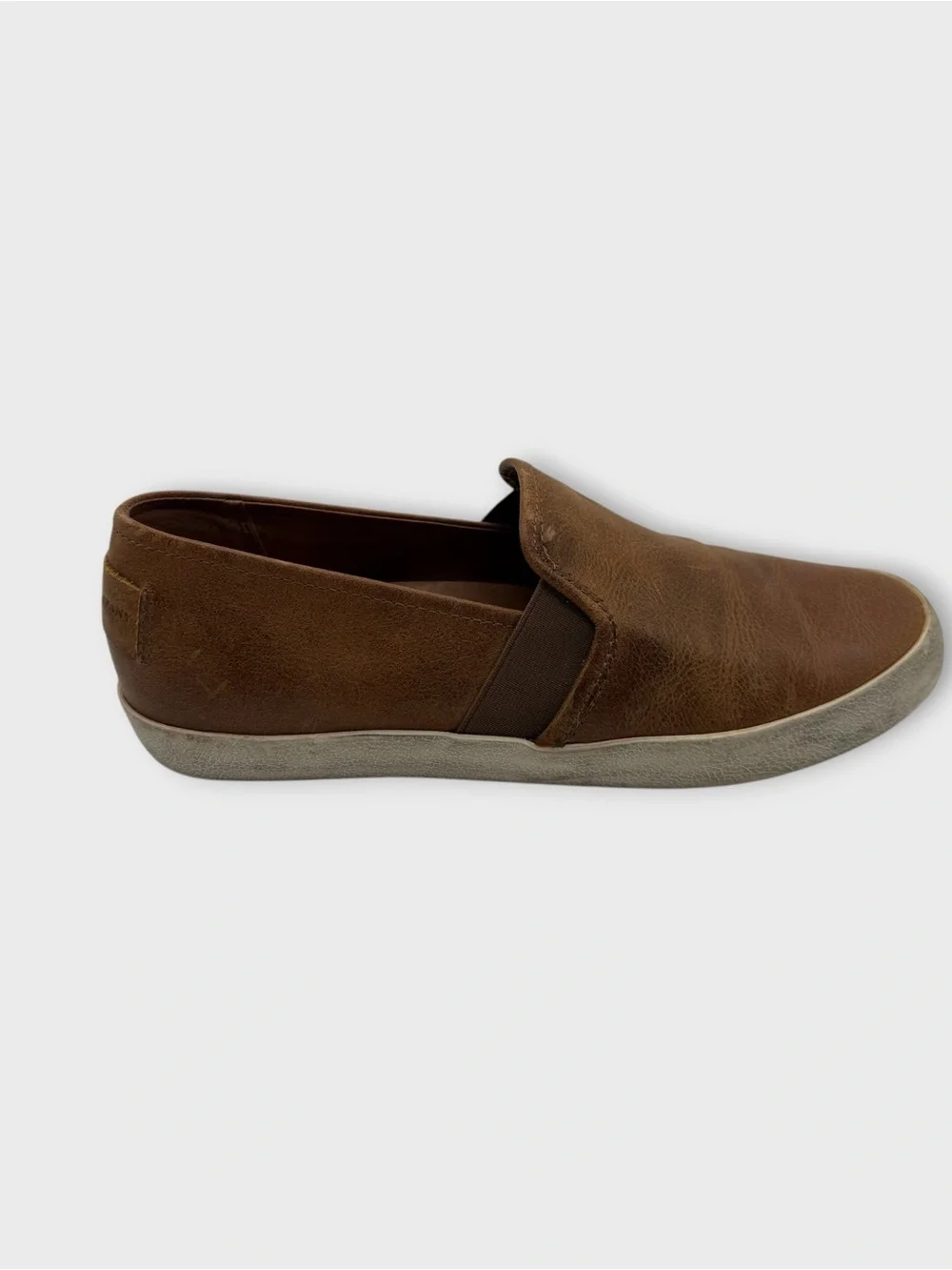 Frye Dylan Slip On Casual Leather Sneakers Women’s 8.5 Fair Condition
